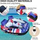 Towable Tubes for Boating 2 Person, Water Tubes for Boats to Pull, Safety Inflatable Boat Tubes and Towables, Boat Tubes for Tubing, Premium Nylon Cover with Drainage System