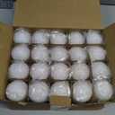 YOROXRG 2"x4" High White Pillar Candles, Set of 20 Unscented. Bulk Buy. Ideal for Halloween, Wedding, Emergency Lanterns, Household, Wedding and Home Dcor Candlesticks