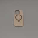 TORRAS Liquid Silicone for iPhone 16 Pro Case with 360 Spin Magnetic Ring Stand & Camera Control, Fit for MagSafe, Non-Slip Protective Rubber Soft Case for iPhone 16 Pro, Desert Gold 6.3''