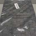 Storage Bins with Lids, Woven Storage Box Organizer Containers Decorative Baskets Cube for Clothes Bedroom Closet Office (5 Pack, Grey)