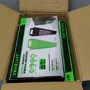 10-Piece Magnetic Socket and Wrench Organizer Set, 1/4", 3/8", 1/2" Drive Metric SAE Socket Organizer, Magnetic Wrench Holder 30 Slots Total, Tool Box Organizers (Sockets Wrenches not Included)