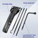 Tacoma Heavy Duty Spare Tire Tool Kit Compatible with 2005-2022 Tacoma OEM Replacement