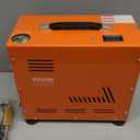 VEVOR PCP Air Compressor, 800W Dual-Cylinder PCP Airgun Compressor 4500PSI/30Mpa with Built-in Fan Cooling System, Auto-Stop | Oil Free Paintball Tank Compressor for Air Rifle, Scuba Diving Bottle (Large, Orange)