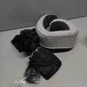 Travel Pillows for Airplanes Ergonomic Memory Foam Neck Pillow for Travel - 360 Head & Neck Support for Sleeping on Flights, Cars, Trains & Office (Gray-1)