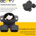 Throttle Position Sensor TPS Sensor 22620-4M500 226204M500 for Nissan for Altima for Maxima Sentra Pathfinder & for Infiniti G20 I30 I35 QX4 1997-2005 1.8L 2.4L 3.0L 3.5L