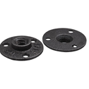 Flange Flange 10pcs Iron Pipe Fittings Wall Mount(1), 2 pcs