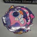 24 Pack Galaxy Slime Balls for Easter Eggs, Easter Basket Stuffers Balls Fidget Toys for Kids, Party Favors, Easter Classroom Prize Supplies for Boys Girls