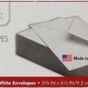 Mead #6 3/4 White Envelopes #75100, 100 Count, 2-pack (200 Total)
