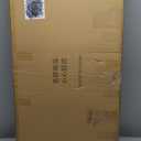 A Frame Chalk Board Easel Sign Extra Large Sidewalk Chalkboard, Pine Wood Sandwich Board Heavy Duty Hinges Double-Sided Display Blackboard for Cafs, Weddings, Party Guide 40x20in Black