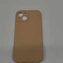 Vooii Compatible with iPhone 13 Case, Liquid Silicone Upgrade [Camera Protection] [Soft Anti-Scratch Microfiber Lining] Shockproof Phone Case for iPhone 13 6.1 inch Light Brown
