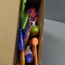 Fuwidvia 3 Pack Airplane Launcher Toys, 13.2'' LED Foam Glider Plane Toy for Boys, 2 Flight Modes Outdoor Flying Toys Birthday Gifts for Boys Girls 4 5 6 7 8 9 10 11 12 Year Old (Blue&Green&Orange)