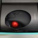 Nulea M501 Wireless Trackball Mouse, Rechargeable Ergonomic, Easy Thumb Control, Precise & Smooth Tracking, 3 Device Connection (Bluetooth or USB Receiver), Compatible for PC, Laptop, Mac, Windows.