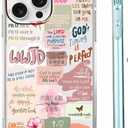 Case for iPhone 16 Pro with Christian Design,Jesus Bible Verse Collage Pattern for Men Women,Clear Slim Soft TPU Bumper Case,6.3(Christian,16pro)