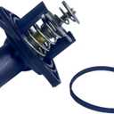 Engine Coolant Thermostat Housing Assembly Compatible with 2003-2007 Honda Accord 2003-2011 Honda Element Only for 2.4L L4 Vehicles Replace 19301RAAA02 19301RAAA01 19301-RAA-A01 19301-RAA-A02 THH-002