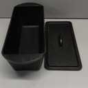 Cast Iron Bread Loaf Pan with Lid, 3.5QT, 13x5 inches, Black Nonstick Popover Pan for Sourdough and Homemade Bread, Mini Loaf Pans with Lids