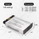 (2-Pack) 3.6V 1800mAh Battery for NNTN6923A, Motorola DTR410