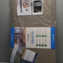 Amazon.com: ComfiLife Anti Fatigue Floor Mat  3/4 Inch Thick Kitchen Mats for Floor, Standing Desk Mat, Kitchen Rug  Comfort at Home, Office  Durable  Stain Resistant  Non-Slip Bottom (20" x 39", Beige) : Home & Kitchen