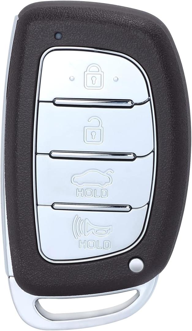 Keymall Smart Remote Keyless Entry Key Fob Replacement for Hyundai Elantra 2019 2020 4 Button 433.92MHz 8A Chip (FCCD:CQOFD00120 P/N:95440-F2002)