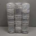 PRAKI Airtight Food Storage Containers Set with Lids - 24 PCS, BPA Free Kitchen and Pantry Organization, Plastic Leak-proof Canisters for Cereal Flour & Sugar - Labels & Marker (Black)