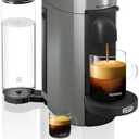 De'Longhi Nespresso Vertuo Plus Coffee and Espresso Maker by De'Longhi, Grey: Home & Kitchen
