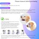 Dog Muzzle for Large Dogs, Silicone Basket Dog Muzzle for Large and Medium Dogs Breed Can Prevent Eating Chewing and Barking for Grooming Trimming Training(Coffee, S-4)