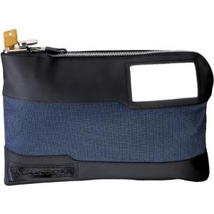 Master Lock Money Bag with Key Lock and Zipper for Cash, 11-1/2 in. Long Locking Portable Travel Money Pouch Protects Passports, Valuables, 7120D