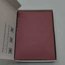 Crisky 50 Pack Thank You Cards With Envelopes & Stickers, Printable Ivory Thank You Cards for Wedding/Bridal Shower/Baby Shower/Business/Graduation (Burgundy)