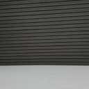 4-Piece Wood Slat Wall Panel for Interior Wall Decor Noise Cancelling 47.2" x 23.6" Peel and Stick Acoustic Decorative 3D Sound Absorbing Wall Paneling, Black Grey