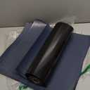 VinylRus Heat Transfer Vinyl-12 x 50ft Black Iron on Vinyl Roll for Shirts, HTV Vinyl for Silhouette Cameo, Easy to Cut & Weed