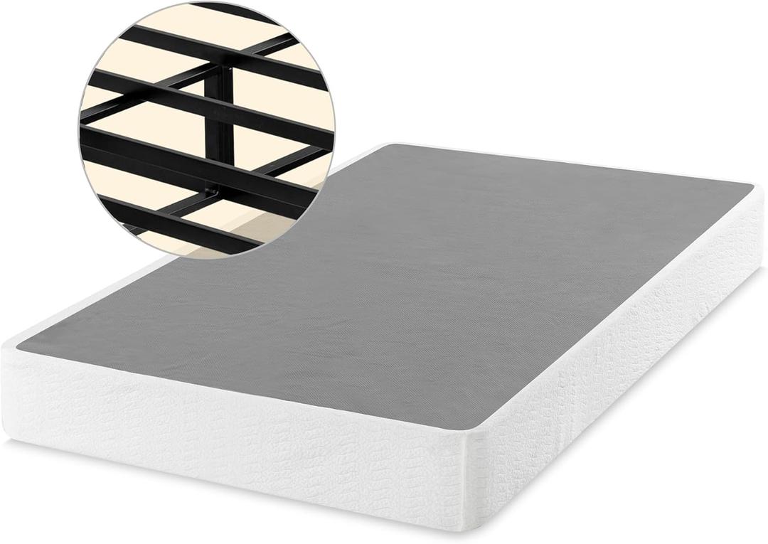 ZINUS 9 Inch Metal Smart Box Spring, Mattress Foundation, Strong Metal Frame, Easy Assembly, Twin