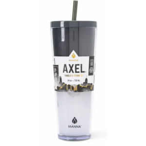 Manna™ Axel™ Plastic Tumbler - Black, 24 oz
