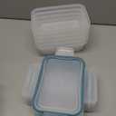 Snapware Total Solution 5-Pack (3-Cup) Plastic Food Storage Containers Set, Leakproof & Airtight Locking Lids Rectangular Tupperware, Non-Toxic BPA-Free Lids, Microwave Dishwasher Freezer Safe (10 PC Set)