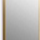 Kohler Verdera Medicine Cabinet, 22" x 34", Rectangular Design, Mirrored Interior, Adjustable Glass Shelves, Rustproof, Moderne Brushed Gold, K-35570-BGL