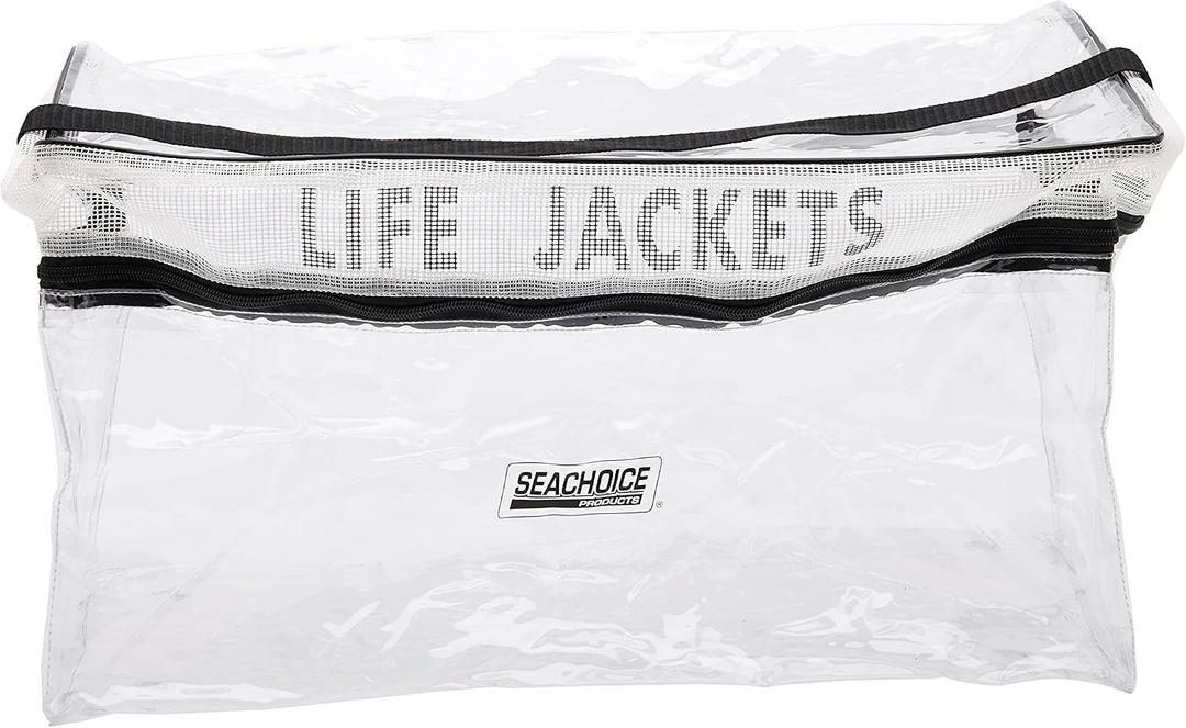 Seachoice Life Vest Carrying Bag for Type II Personal Floation Devices, Fits 4 Life Vests, One Size