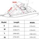 T-Top Bow Shade for Boats Cover (9 * 10')
