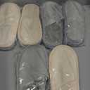 OSTADARRA 6-Pairs Spa Slippers, Non Slip Disposable Slippers For Guest, Washable Reusable, Which Can Be Used As Women Men, House, Indoor, Bathroom, Bedroom, Hotel, Bride Slippers Size 0