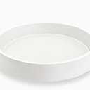 Bleuhome 1 Pack Plant Saucer Tray for Ceramic Plastic Pots, 6 inch Plant Saucers for Indoors, Pot Saucers Trays, Flower Planter Water Drip Trays for Pots Base (6", White)