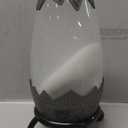 Liquid Motion Lamp with Cracked Dinosaur Egg Design - Retro Novelty Night Light for Bedroom, 17 Color Changing Modes, Perfect Mood Light for Kids Room, Home Desk Decor Unique Gift Idea(Black)