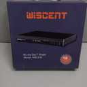 Blu Ray DVD Player, WISCENT Full HD 1080p Home Theater Disc System, Region A/1 Blu-Rays,HD Blu-Ray DVD Player for TV with Coaxial Audio/HDMI/AV/Output, USB Input, Built-in PAL NTSC