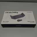 Foldable Keyboard and Mouse, Samsers Folding Bluetooth Keyboard Combo, 2.4G + BT5.0 x 2, Full-Size Portable Travel Keyboard & USB-C Rechargeable Wireless Mouse for iOS Android Windows Mac OS