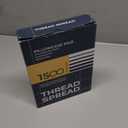 Thread Spread 100% Egyptian Cotton Pillow Cases Standard/Queen Size Set of 2 - Luxury 1500 Thread Count Sateen White Stripe Pillow Cases, Soft Cotton Pillowcases Fits Standard & Queen Pillows