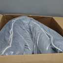 INSEN Reading Pillow, Back Pillow for Sitting in Bed for Reading, Nurse & Relax, Reading Pillow for Adults, Moms & Kids, Sit Up Pillow for Bed, Blue (Basic)