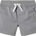 Gerber Baby Toddler Unisex Stretch Chino Short,6-9 month