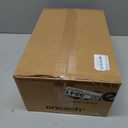 Oneach 9" Cordless Table Lamps Set of 2, Gold Rechargeable Battery Operated Lamp, 3-Way Stepless Dimming Touch Mushroom Lamps, Small Glass Nightlight for Bedroom Dining Table Living Room Shelf Decor