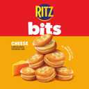 RITZ Bits Cheese Sandwich Crackers, Lunch Snacks for Kids and Adults, 10 Snack Packs (EXP 11/03/26)