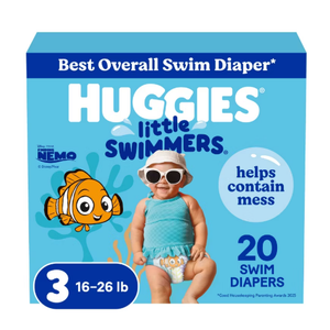 Huggies Little Swimmers Disposable Swim Diapers, Size 3 (1626 lbs), 20 Ct