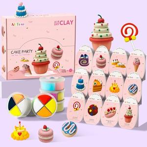 ARTPAR Air Dry Clay for Kids,Modeling Clay Kit,Model Magic Sculpting Set,Ultra Light & Soft, Safe Non-Sticky | 12 Box DIY Art and Crafts School Projects, Home Party Favors for Boys & Girls