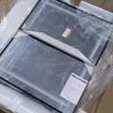 TETOTE Black Lighted Medicine Cabinet Mirror for Bathroom 36 x 30 Led Medicine Cabinet Recessed or Wall Mounted with 2 Door, Tempered Glass, 2 Outlets, 3-Color Dimming, Anti-Fog, Adjustable Shelf