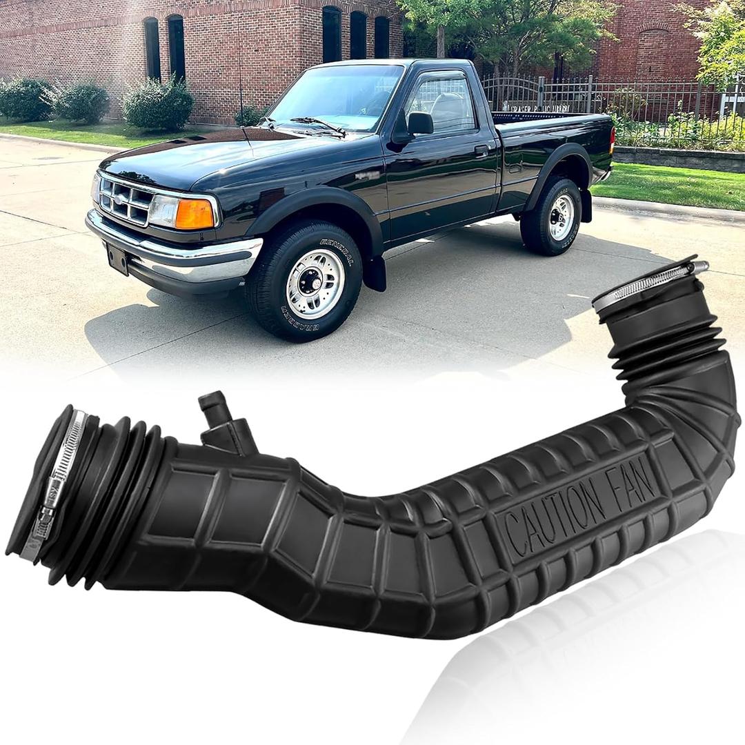 Air Intake Hose F47Z-9B659-A for Ford Ranger Explorer 4.0L 1992 1993 1994 V6 Replace OE F47Z9B659A, Air Intake Tube Pipe Duct Hose, Air Intake Tube Pipe Duct Hose With Clip