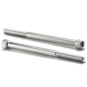 3/8-16 x 5 Socket Head Cap Screws Bolts, 10Pcs 304 Stainless Steel 18-8, Allen Socket Hex Drive, Partially Threaded, Bright Finish by SG TZH(with Hex Spanner)